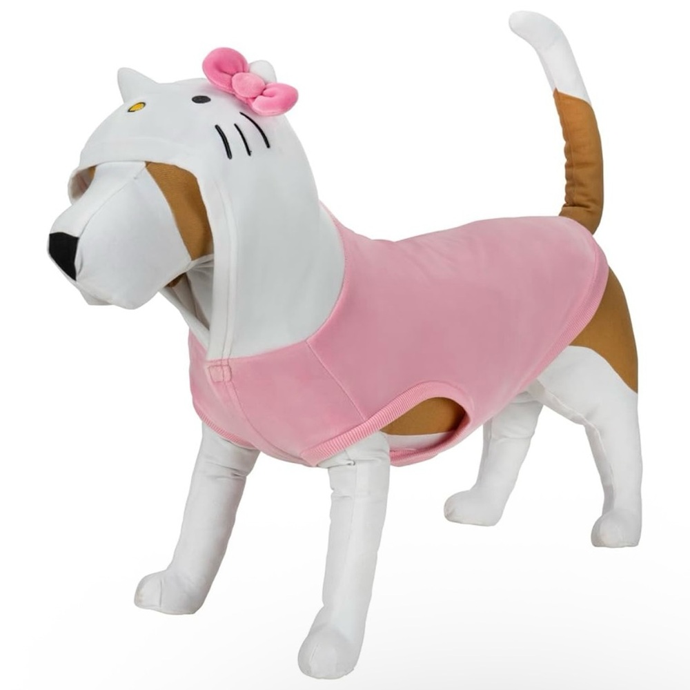 Hello Kitty Pink and White Dog Clothing